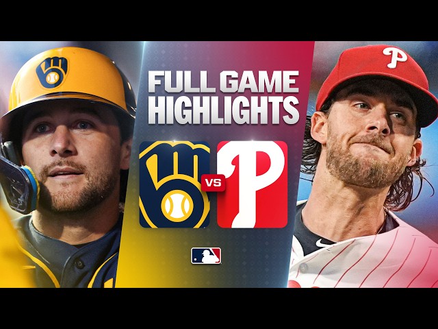 BREWERS vs. PHILLIES: Official Full Game Highlights (September 23) | 2026 MLB Season