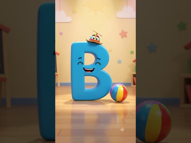 ABC Phonics Song for Kids! 🎈 Learn Alphabet A B C #shorts