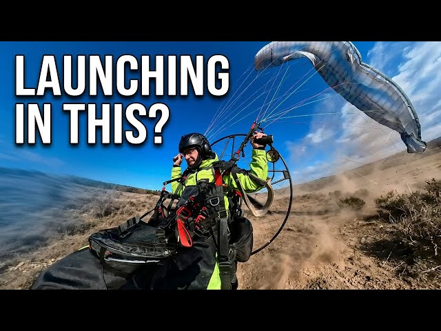 Experience Powered Paragliding Takeoff insta360