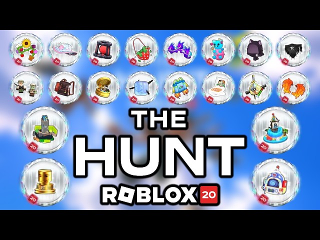 The Hunt: Roblox 20 - HOW TO COMPLETE ALL 20 BADGES/GAMES (2005-2025)