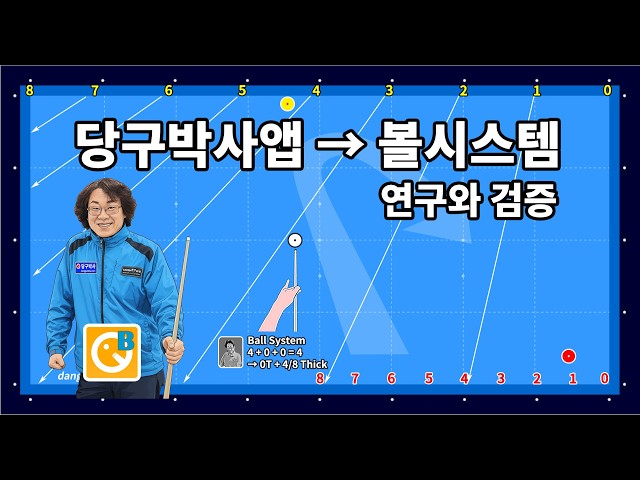 당구박사앱 볼시스템 연습과 검증 #당구박사 #3쿠션 #당구레슨