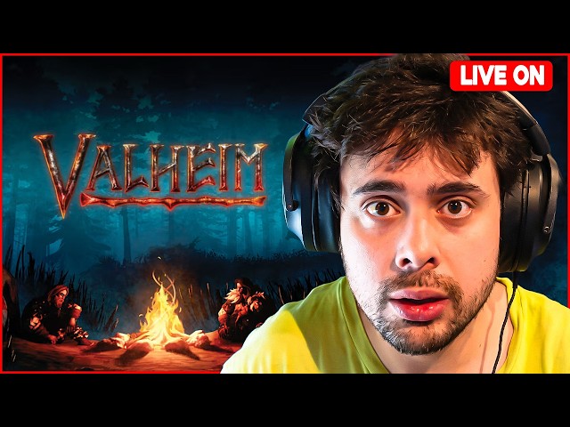 ⚔️🔥 VALHEIM 1.0 HARDCORE 🔥⚔️ | 🌲 COMEÇANDO DO 0 🌲 | ☠️ DIA 2 COM OS 4HEAD ☠️