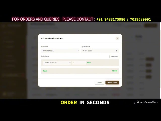 SmartInventory – Inventory Management System Using React.js, Node.js & MySQL#SmartInventory #best