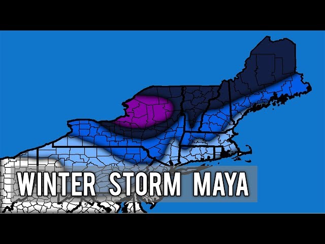 Major Winter Storm Maya Final Forecast