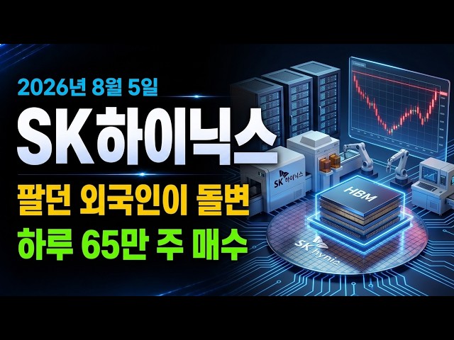 [SK Hynix Stock Outlook] (Breaking) Foreign Investors Have Done an About-Face... They Just Swept ...