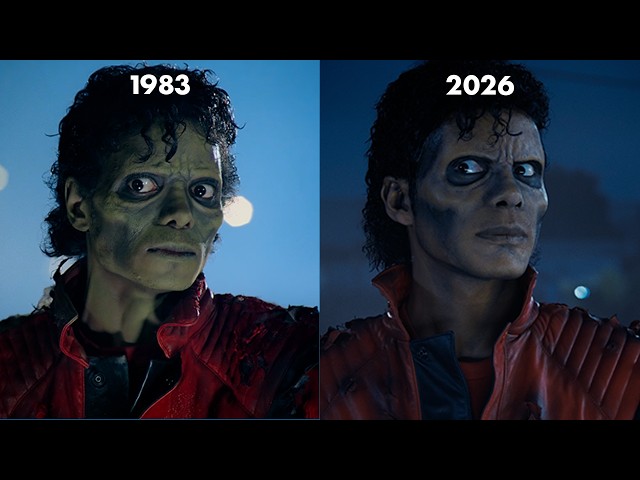 Michael Jackson vs Michael (2026) - Thriller (Side-by-Side Comparison)