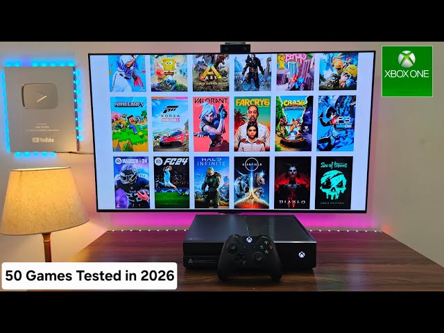 XBOX ONE FAT 50 Games Tested in 2026