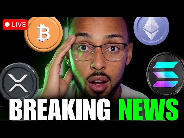 CRYPTO EXPLODES AFTER BIG NEWS | BTC, SOL, XRP, XLM, ETH, AND MORE!