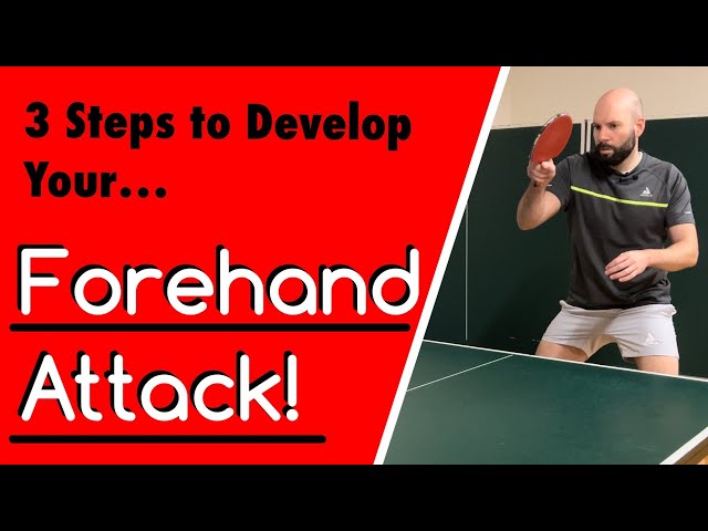 Stepping Stones to a Strong Forehand Topspin