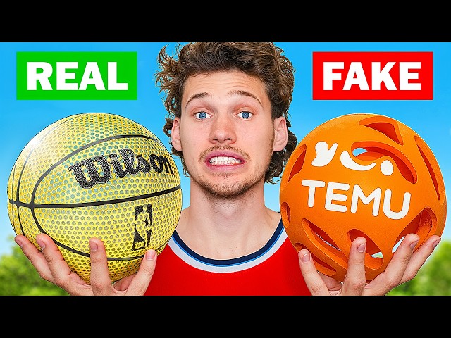 Testing Temu SCAM Basketball Products!