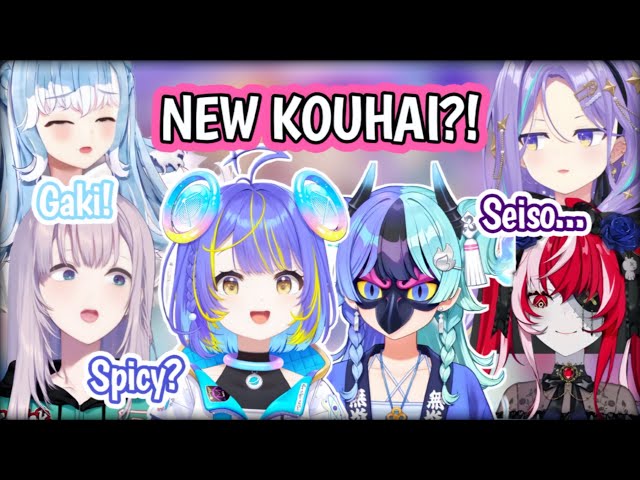 Kobo, Moona, Reine and Ollie's impression of the new Hololive members debut 