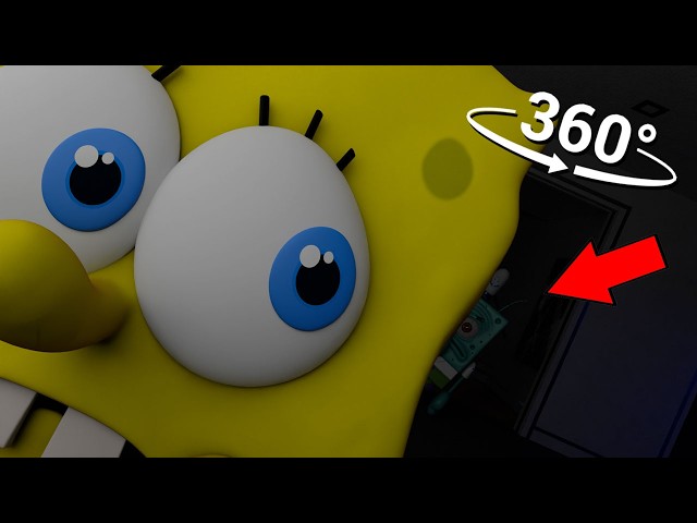 SpongeBob 360° - Horror Night #spongebob #360 #halloween