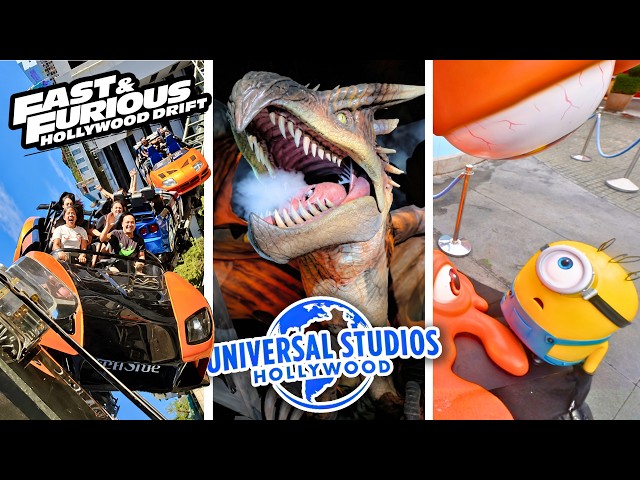 EVERY RIDE at Universal Studios Hollywood – 2026 POVs – 4K 60FPS