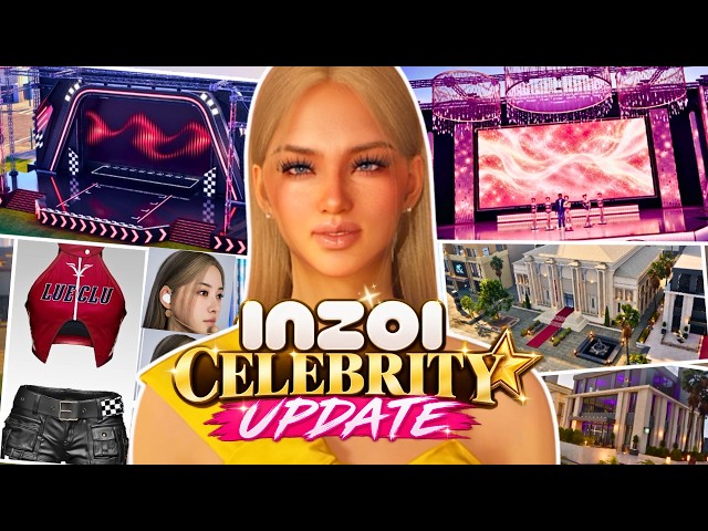 INZOI’s Celebrity Update Is BIGGER Than We Thought… NEW City, Venues + Neighborhoods