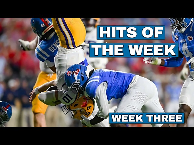 College Football 2026 Hits of the Week: Week Three