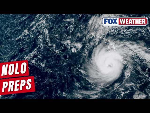 Hawaii On Alert As Hurricane Nolo Makes Close Approach To Big Island