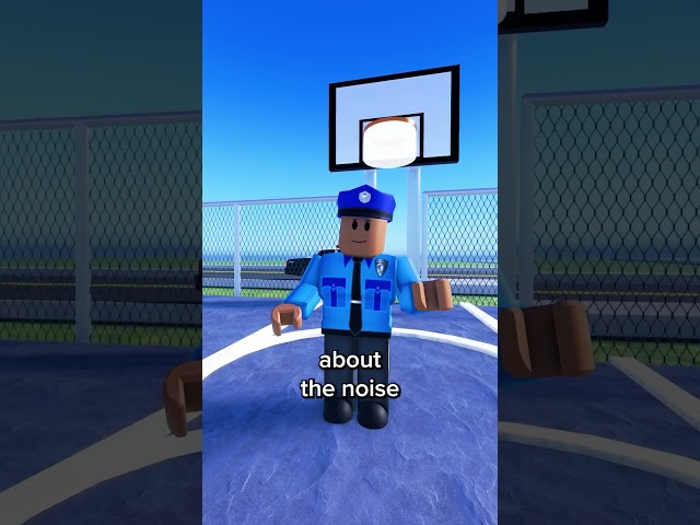 A KAREN Called The Cops On Kids Playing BASKETBALL... 🏀🚔 #roblox #animation #shorts