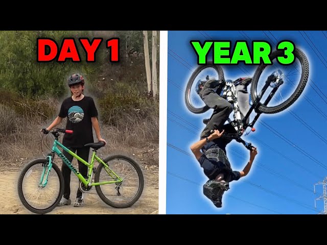 My 3 Year Mountain Biking Progression!