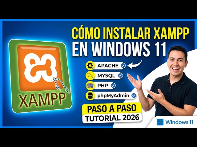 How to Install XAMPP on Windows 11 Step by Step (Apache + MySQL + PHP + phpMyAdmin) 2026 Tutorial
