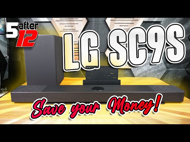 LG SoundBar SC9S & LG SPQ8-S