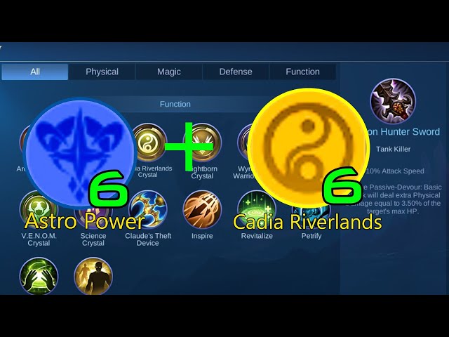 Top Global   Magic Chess | MLBB | 6 Asro And 6 Cadia Riverlands