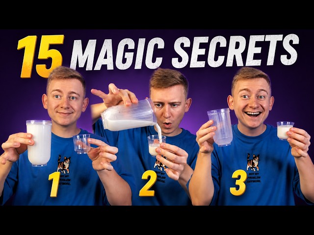 15 Easy Magic Tricks That Look Impossible!