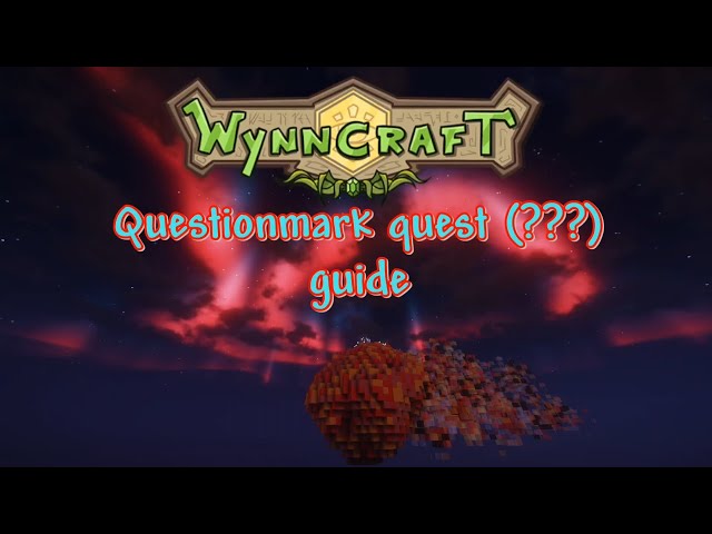 Wynncraft questionmark quest (???) guide