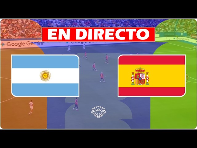 🔴 ARGENTINA vs ESPAÑA EN VIVO | FINAL MUNDIAL 2026 ✅