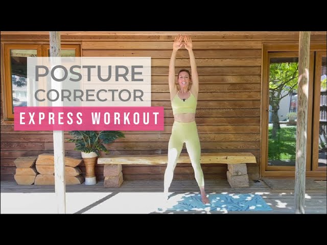 Posture Corrector - Express workout for improved upper body poise and tone