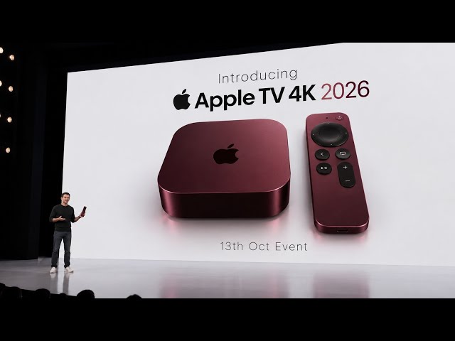 Apple Event October 13th, 2026 - Apple TV FINALLY Coming (BIG NEWS)