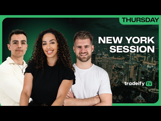 NEW YORK SESSION LIVE! | Tradeify TV | THURSDAY 10/15/26