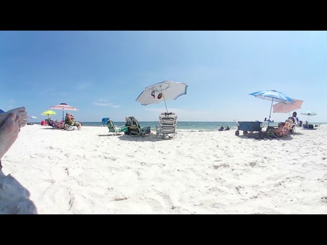 360 of us sitting on beach 1