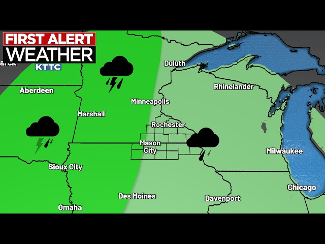 Upper Midwest Fall Forecast: Rain This Weekend +Nor'easter  Impacts | First Alert Weather