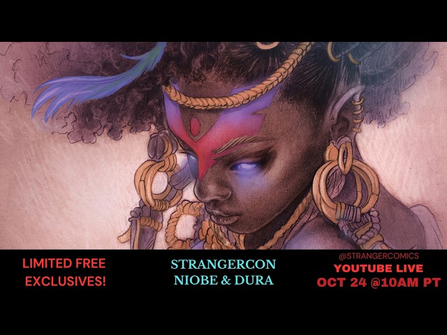 STRANGERCON - NIOBE ANIME COMIC LAUNCH!