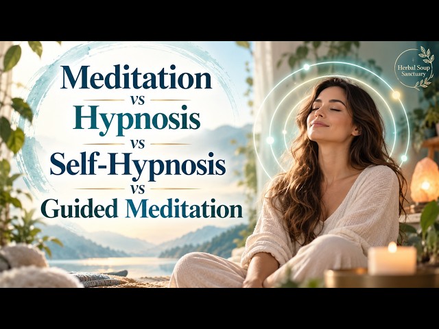 Meditation, Hypnosis, Self-Hypnosis, and Guided Meditation - DO YOU KNOW THEIR DIFFERENCES? | Part 5