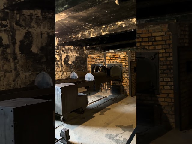 Внутри крематория I в Аушвице #auschwitz #history #ww2