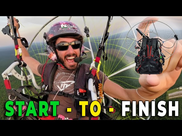 How To Fly A Paramotor: Professional Walk Through