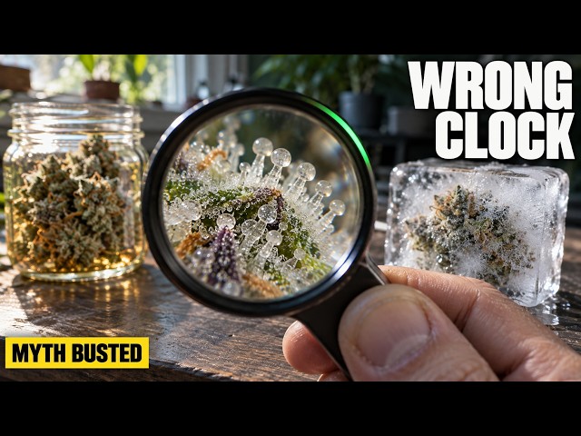 Stop Timing Your Wash by Trichome Color (Heads Peak Before the Jar Does)