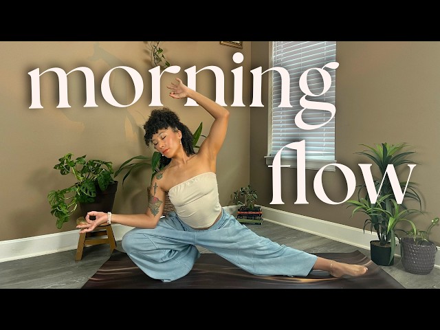 15 min morning mobility yoga | somatic flow to energize & awaken the body