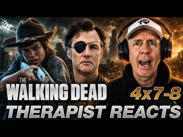 The Walking Dead S4 Ep 7-8 | First Time Watching | Therapist REACTS