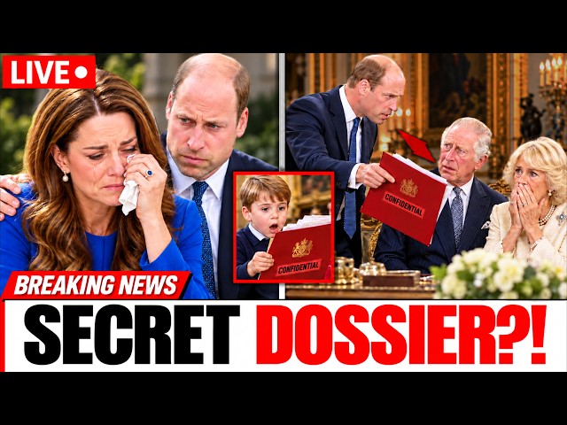 WHAT Did Prince Louis FIND In Camilla's SECRET Dossier? King Charles DECLARES Divorce | Royal Drama