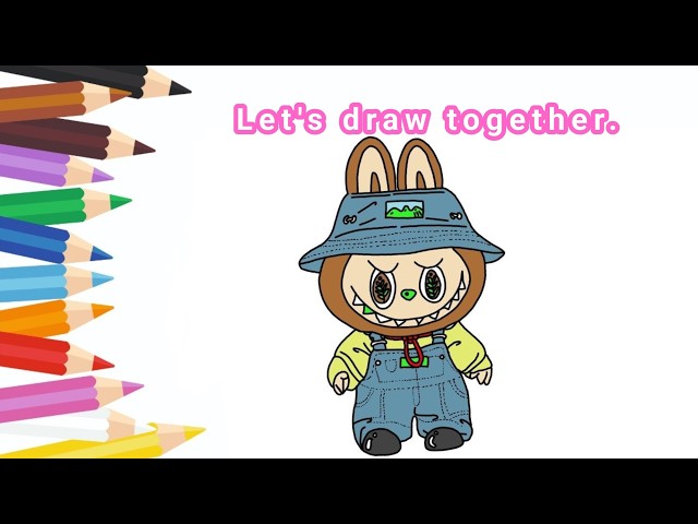 How to Draw LABUBU Step by Step! 🎨
