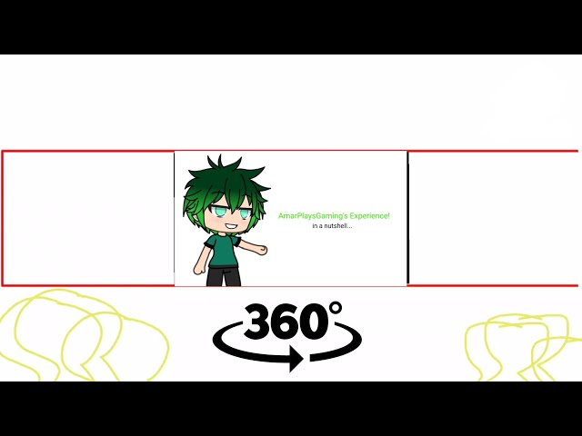 Reacting AmarGanteng12's Experience in a nutshell..| Reacting Gacha Life Animations! [360°VR Video]