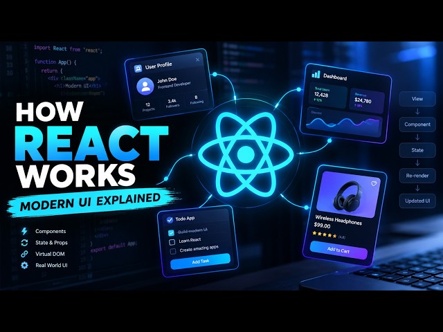 React — How Modern User Interfaces Work