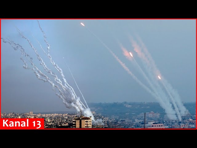 Hezbollah, whose high-ranking commander was killed, fired 160 rockets at Israel