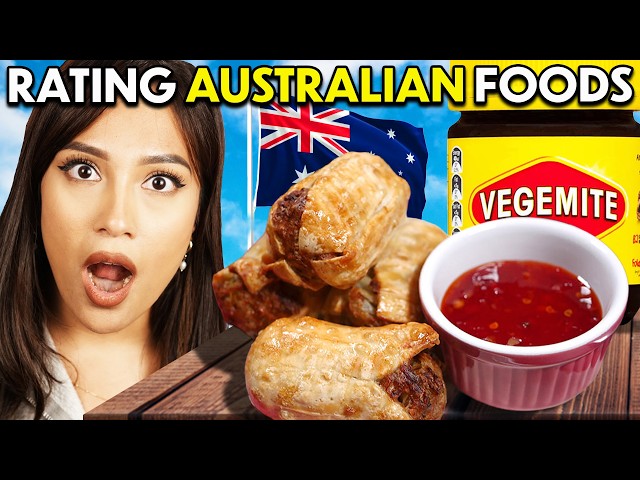 We Try Australian Food For The First Time!
