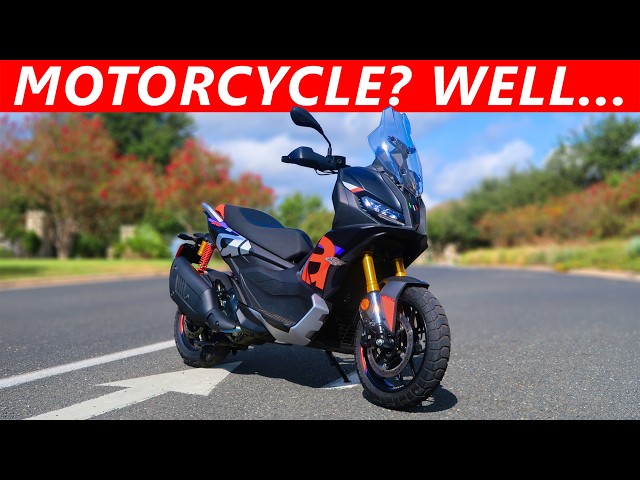The Scooter for Motorcycle Guys? Aprilia SR GT 400 Review