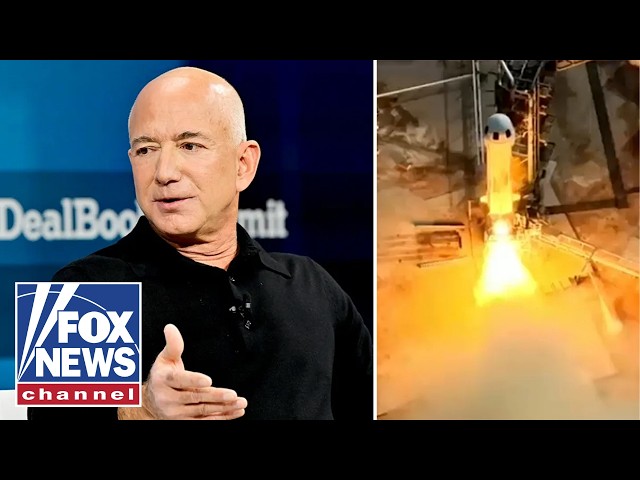 EXCLUSIVE: Jeff Bezos VOWS to go to the moon 'to stay'