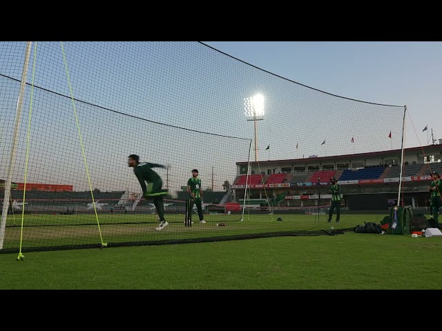 Nets Cam: Pakistan Bowlers Go Through the Process, Getting Set for ODI Tri-Series ☄️
