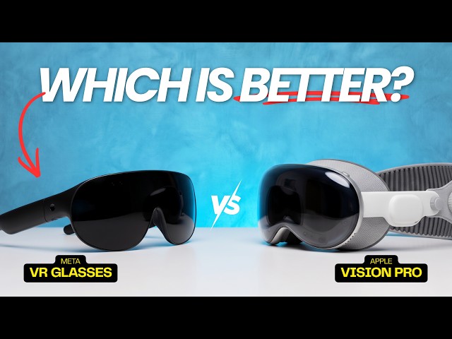 Meta VR Glasses vs Apple Vision Pro – Which Is the VR KING in 2026?